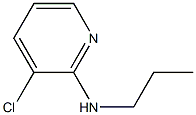 3-chloro-N-propylpyridin-2-amine,,结构式