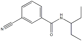  3-cyano-N-(1-ethylpropyl)benzamide