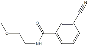 3-cyano-N-(2-methoxyethyl)benzamide