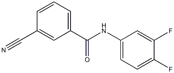 3-cyano-N-(3,4-difluorophenyl)benzamide