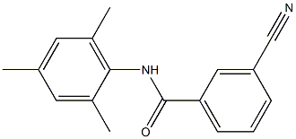 3-cyano-N-mesitylbenzamide Structure