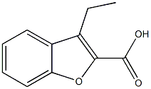 3-ethyl-1-benzofuran-2-carboxylic acid Structure