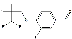 3-fluoro-4-(2,2,3,3-tetrafluoropropoxy)benzaldehyde|