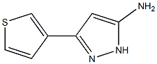 3-thien-3-yl-1H-pyrazol-5-amine Struktur