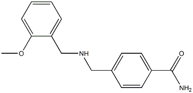 4-({[(2-methoxyphenyl)methyl]amino}methyl)benzamide