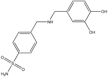 4-({[(3,4-dihydroxyphenyl)methyl]amino}methyl)benzene-1-sulfonamide