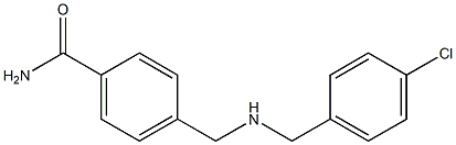  4-({[(4-chlorophenyl)methyl]amino}methyl)benzamide