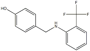 4-({[2-(trifluoromethyl)phenyl]amino}methyl)phenol