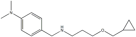 4-({[3-(cyclopropylmethoxy)propyl]amino}methyl)-N,N-dimethylaniline