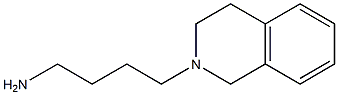 4-(1,2,3,4-tetrahydroisoquinolin-2-yl)butan-1-amine,,结构式