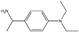 4-(1-aminoethyl)-N,N-diethylaniline Struktur