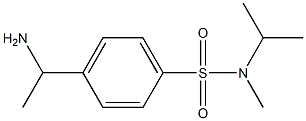 4-(1-aminoethyl)-N-methyl-N-(propan-2-yl)benzene-1-sulfonamide|