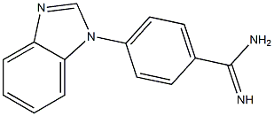  4-(1H-1,3-benzodiazol-1-yl)benzene-1-carboximidamide