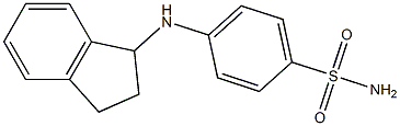 4-(2,3-dihydro-1H-inden-1-ylamino)benzene-1-sulfonamide