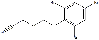 4-(2,4,6-tribromophenoxy)butanenitrile,,结构式