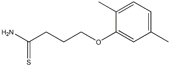 4-(2,5-dimethylphenoxy)butanethioamide