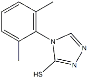 4-(2,6-dimethylphenyl)-4H-1,2,4-triazole-3-thiol Structure