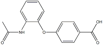  4-(2-acetamidophenoxy)benzoic acid