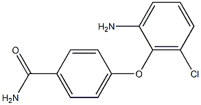 4-(2-amino-6-chlorophenoxy)benzamide