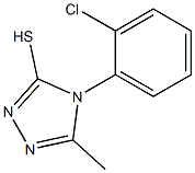 4-(2-chlorophenyl)-5-methyl-4H-1,2,4-triazole-3-thiol