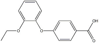 4-(2-ethoxyphenoxy)benzoic acid Structure