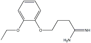 4-(2-ethoxyphenoxy)butanimidamide Structure