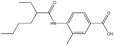 4-(2-ethylhexanamido)-3-methylbenzoic acid|