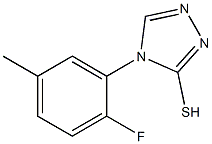 4-(2-fluoro-5-methylphenyl)-4H-1,2,4-triazole-3-thiol|