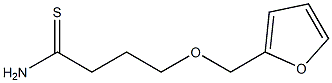 4-(2-furylmethoxy)butanethioamide 化学構造式