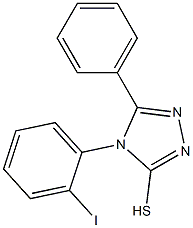 4-(2-iodophenyl)-5-phenyl-4H-1,2,4-triazole-3-thiol