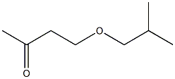 4-(2-methylpropoxy)butan-2-one,,结构式