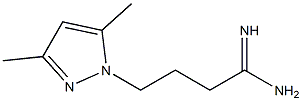 4-(3,5-dimethyl-1H-pyrazol-1-yl)butanimidamide Structure