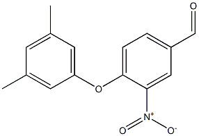 4-(3,5-dimethylphenoxy)-3-nitrobenzaldehyde