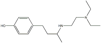  4-(3-{[2-(diethylamino)ethyl]amino}butyl)phenol