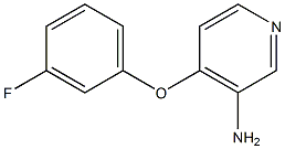  4-(3-fluorophenoxy)pyridin-3-amine