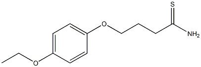 4-(4-ethoxyphenoxy)butanethioamide Structure