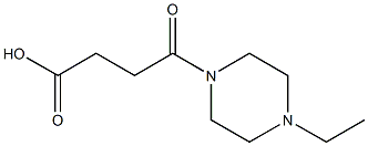 4-(4-ethylpiperazin-1-yl)-4-oxobutanoic acid Structure