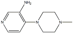 4-(4-methylpiperazin-1-yl)pyridin-3-amine Struktur
