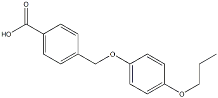 4-(4-propoxyphenoxymethyl)benzoic acid