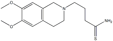4-(6,7-dimethoxy-3,4-dihydroisoquinolin-2(1H)-yl)butanethioamide