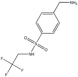 4-(aminomethyl)-N-(2,2,2-trifluoroethyl)benzenesulfonamide|