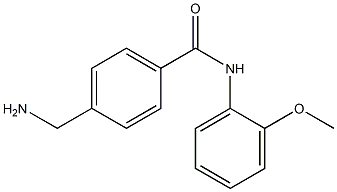 4-(aminomethyl)-N-(2-methoxyphenyl)benzamide Structure