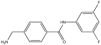4-(aminomethyl)-N-(3,5-difluorophenyl)benzamide