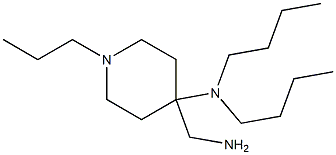 4-(aminomethyl)-N,N-dibutyl-1-propylpiperidin-4-amine