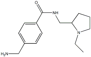 4-(aminomethyl)-N-[(1-ethylpyrrolidin-2-yl)methyl]benzamide