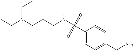  4-(aminomethyl)-N-[3-(diethylamino)propyl]benzenesulfonamide