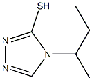 4-(butan-2-yl)-4H-1,2,4-triazole-3-thiol,,结构式