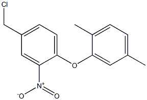 4-(chloromethyl)-1-(2,5-dimethylphenoxy)-2-nitrobenzene