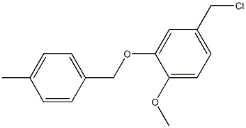4-(chloromethyl)-1-methoxy-2-[(4-methylphenyl)methoxy]benzene