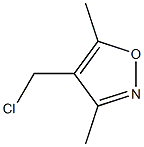 4-(chloromethyl)-3,5-dimethyl-1,2-oxazole Structure